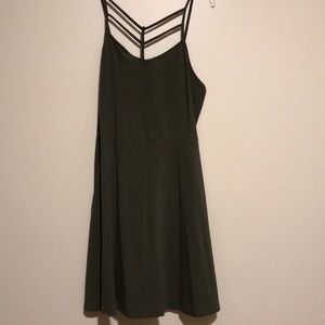 Olive Green Dress